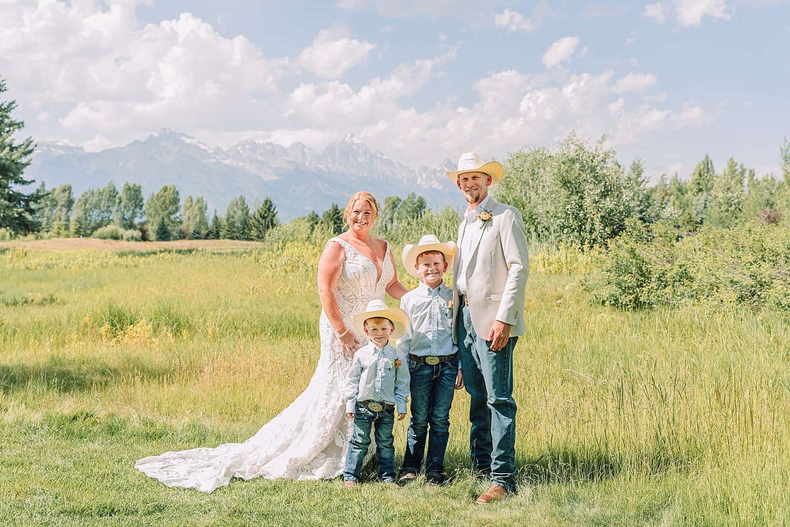 including your kids in your wedding, jackson hole elopement, wedding ceremony tips