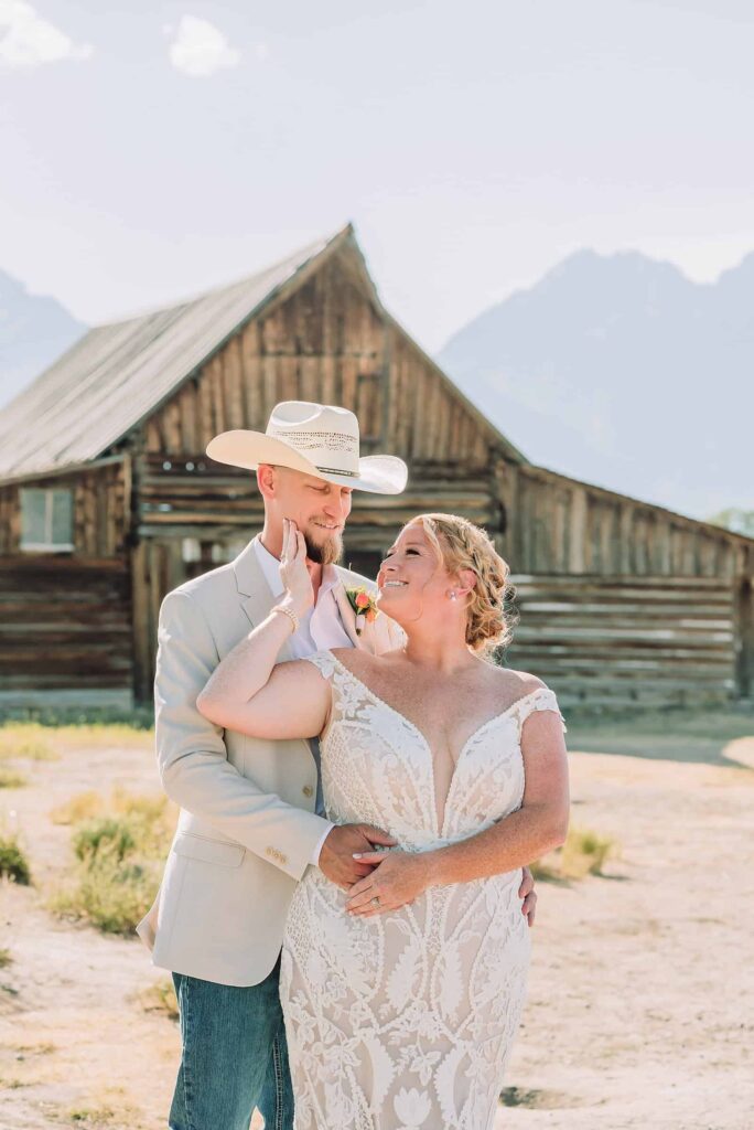 Jackson Wyoming Micro-Wedding, jackson hole wyoming elopement, eloping in jackson hole wyoming, wyoming elopement photographer, mormon row wedding