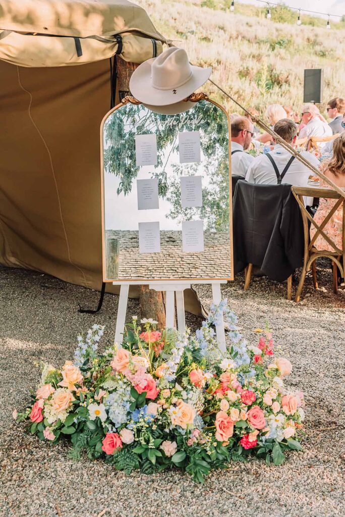 Spring Creek Ranch Summer Wedding, The White Antler Event Planning, Wedding Tablescapes