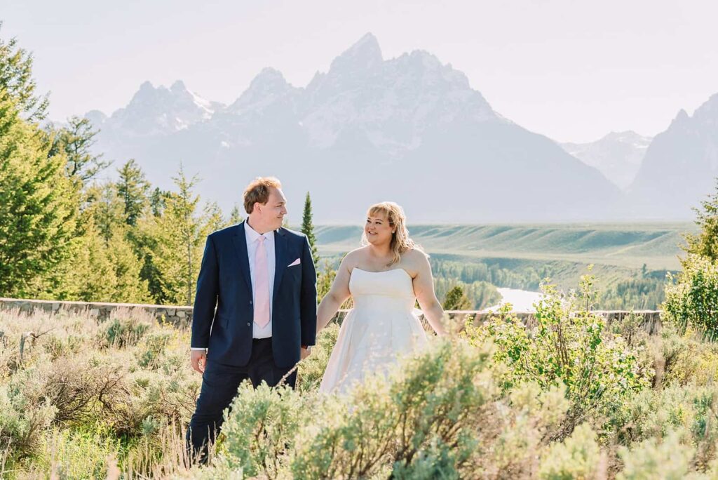 Teton Elopement with Private Vows, spring wedding, june bride, june wedding, mountain wedding, grand teton national park wedding, jackson hole wedding photographer