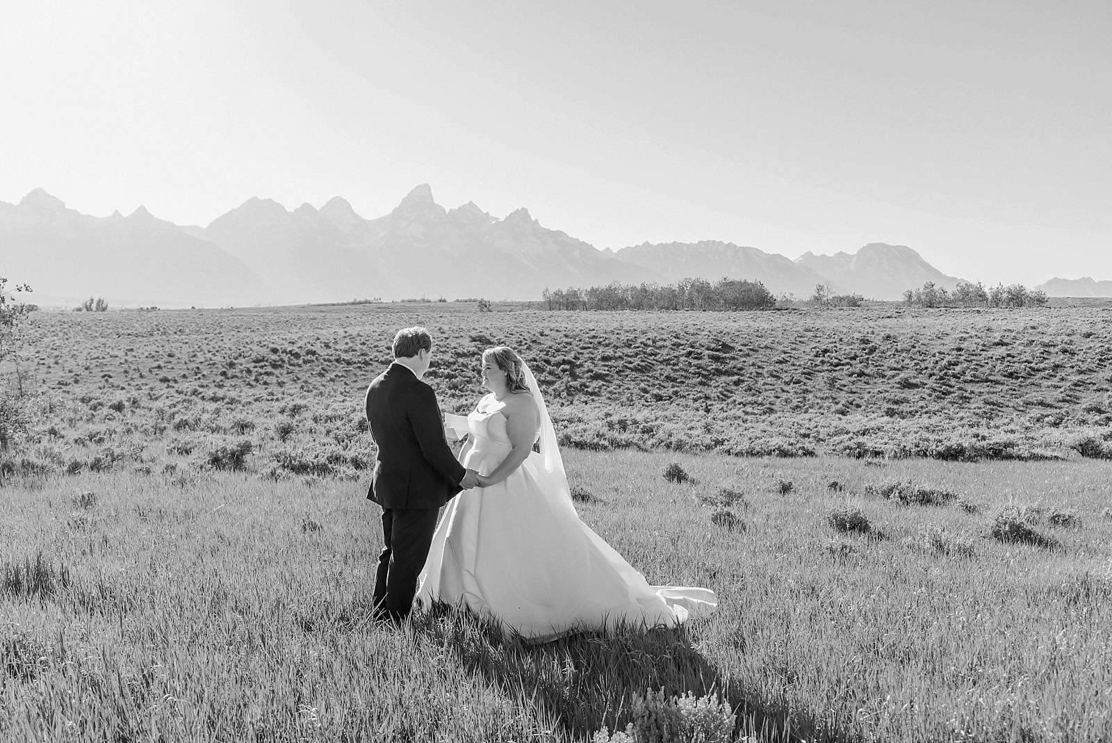 teton elopement with private vows, jackson hole elopement photographer, eloping in jackson hole wyoming