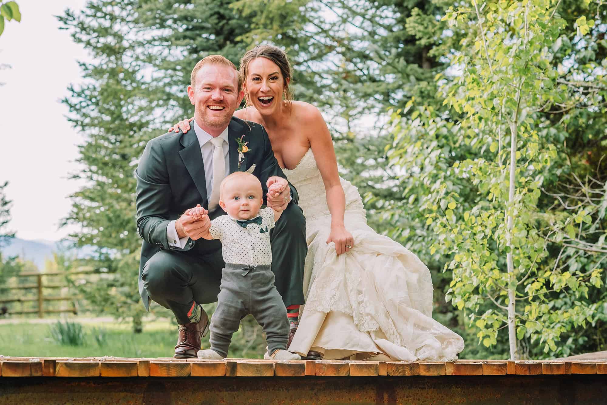 outdoor wedding ceremony, summer wedding inspiration, jackson hole photographer, micro-wedding, elopement photography