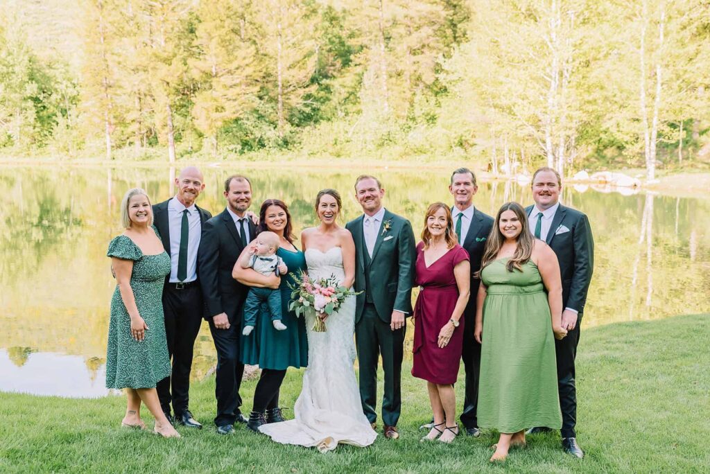 outdoor wedding ceremony, summer wedding inspiration, jackson hole photographer, micro-wedding, elopement photography