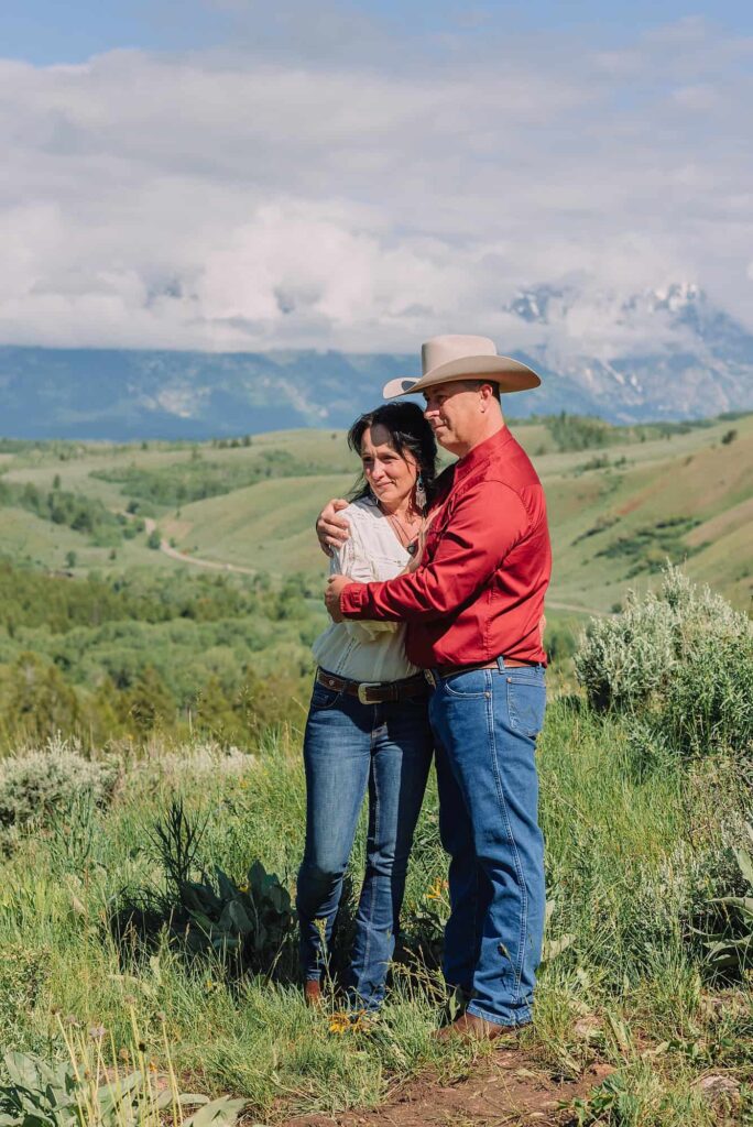 Western Vow Renewal, The Wedding Tree Ceremony in Jackson Hole Wyoming