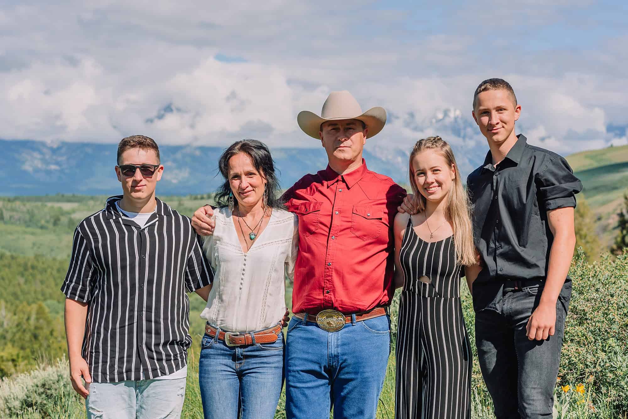 Western Vow Renewal, The Wedding Tree Ceremony in Jackson Hole Wyoming