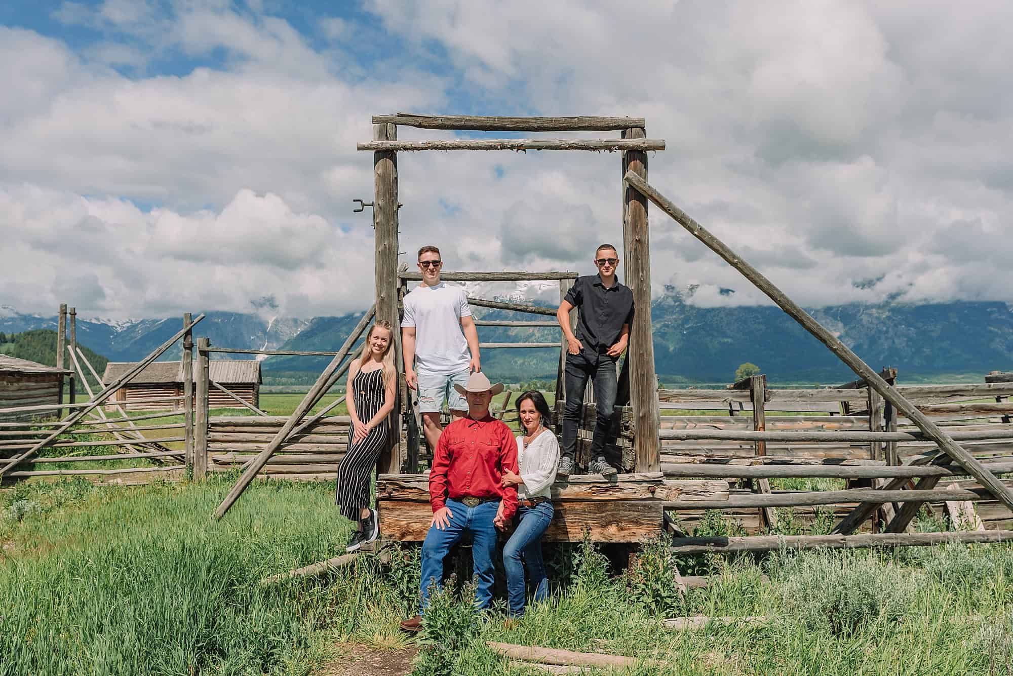 Famous Mormon Row Barns, Jackson Hole Photographer, Western Vow Renewal