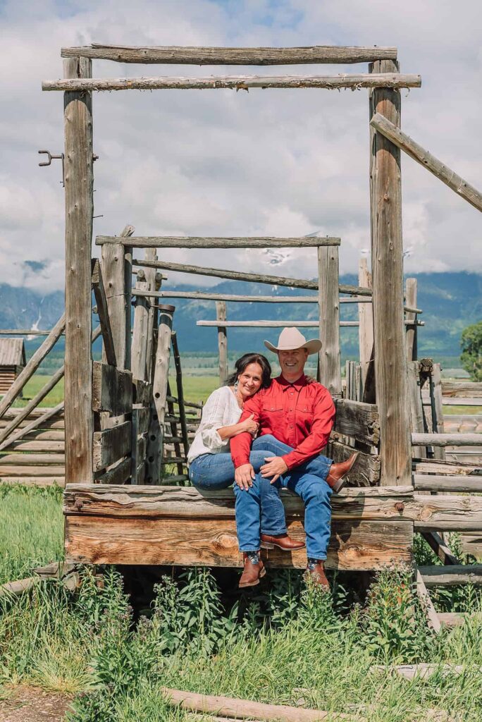 Famous Mormon Row Barns, Jackson Hole Photographer, Western Vow Renewal