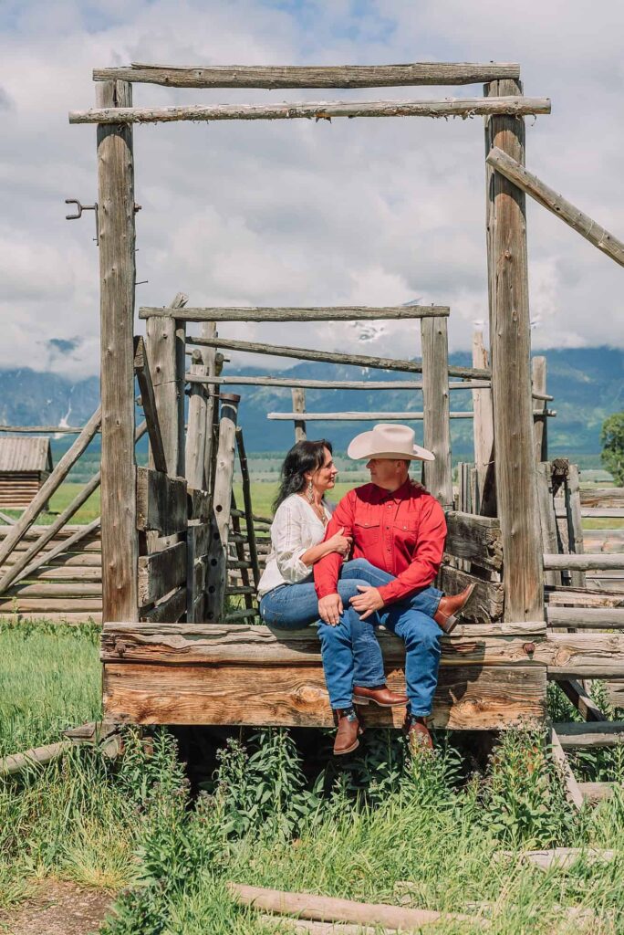 Famous Mormon Row Barns, Jackson Hole Photographer, Western Vow Renewal