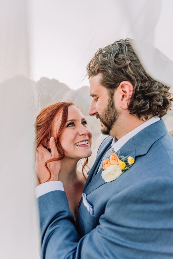 Grand Teton Elopement Photographer romantic wedding dresses outdoor wedding small intimate wedding ideas mountain wedding nature wedding timeless wedding classy wedding elopement elopement photography destination wedding Jackson Hole Wedding Photographer mountain view turnout wedding