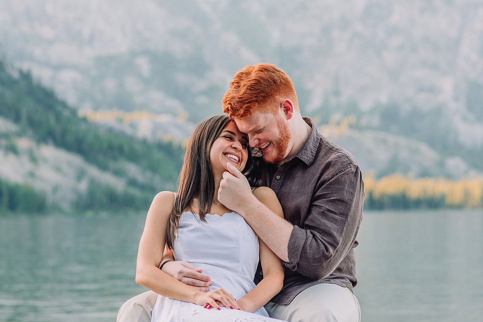 jackson hole engagement photographer engagement photo ideas spring summer engagement photo ideas grand teton engagement photos anniversary photos jackson hole photographer poses for couples