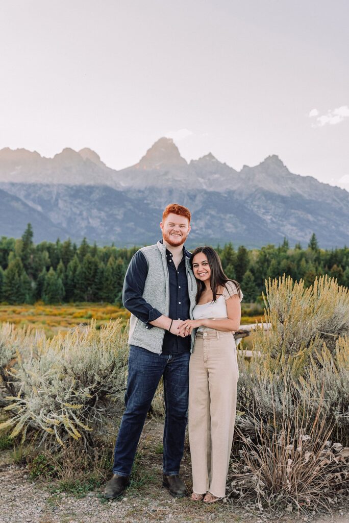 jackson hole engagement photographer engagement photo ideas fall fall engagement photo ideas grand teton engagement photos jackson hole photographer