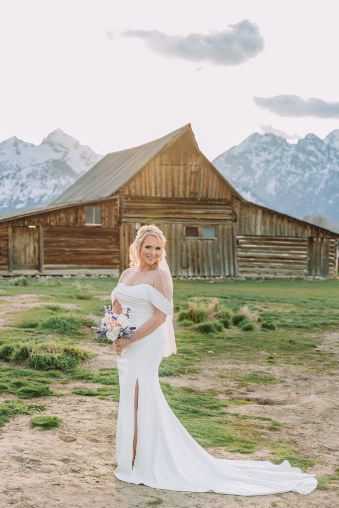 spring elopement in jackson hole jackson hole elopement grand teton elopement photographer wedding ceremony tips eloping in jackson hole wyoming non traditional wedding ideas wedding pose small wedding jackson hole mormon row wedding poses for couples jackson hole photographer