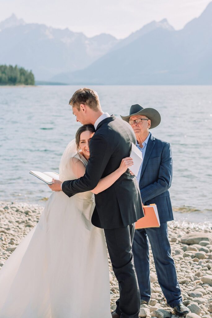 jackson hole elopement at Colter Bay Fall elopement in Grand Teton National Park Autumn wedding in Jackson Hole Grand Teton National Park wedding Jackson Hole fall wedding Fall wedding in Wyoming