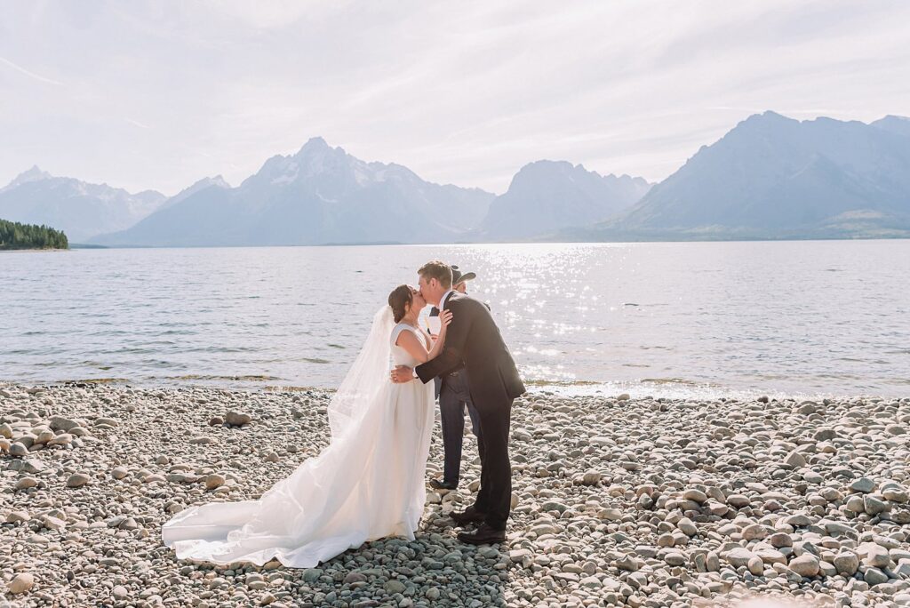 elopement at Colter Bay Grand Teton National Park elopement photographer Jackson Hole elopement packages Wedding venues in Grand Teton National Park Scenic wedding spots in Jackson Hole Fall foliage wedding in Grand Teton