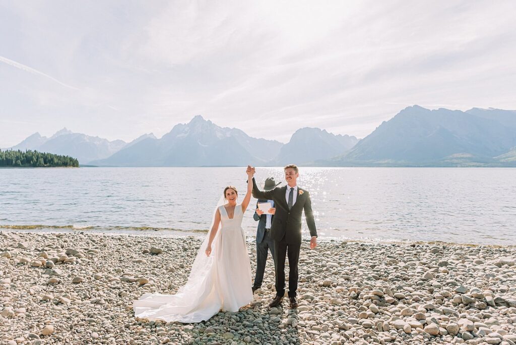 elopement at Colter Bay Grand Teton National Park elopement photographer Jackson Hole elopement packages Wedding venues in Grand Teton National Park Scenic wedding spots in Jackson Hole Fall foliage wedding in Grand Teton