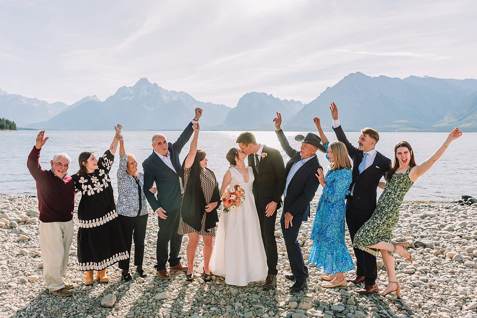 jackson hole elopement at Colter Bay Fall elopement in Grand Teton National Park Autumn wedding in Jackson Hole Grand Teton National Park wedding Jackson Hole fall wedding Fall wedding in Wyoming Romantic fall elopement in the Tetons