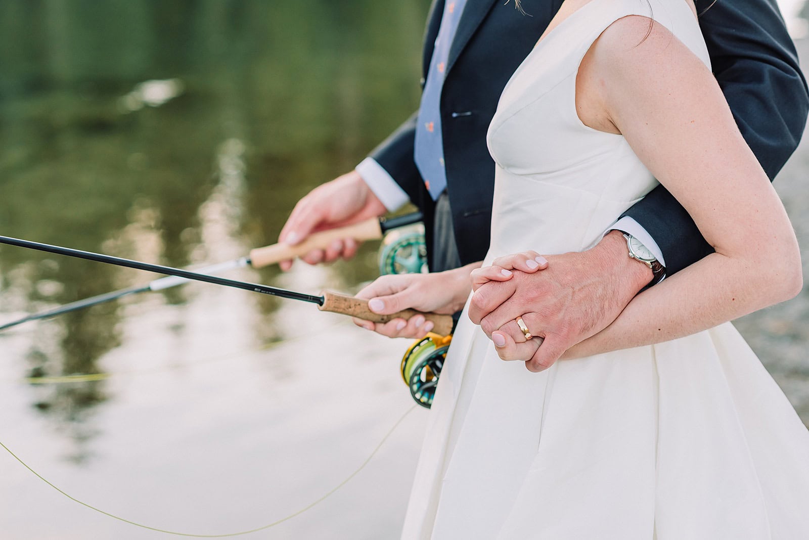 Adventure elopement in Jackson Hole Hiking elopement in Grand Teton National Park Outdoor wedding in Grand Teton during fall National park elopements in Wyoming