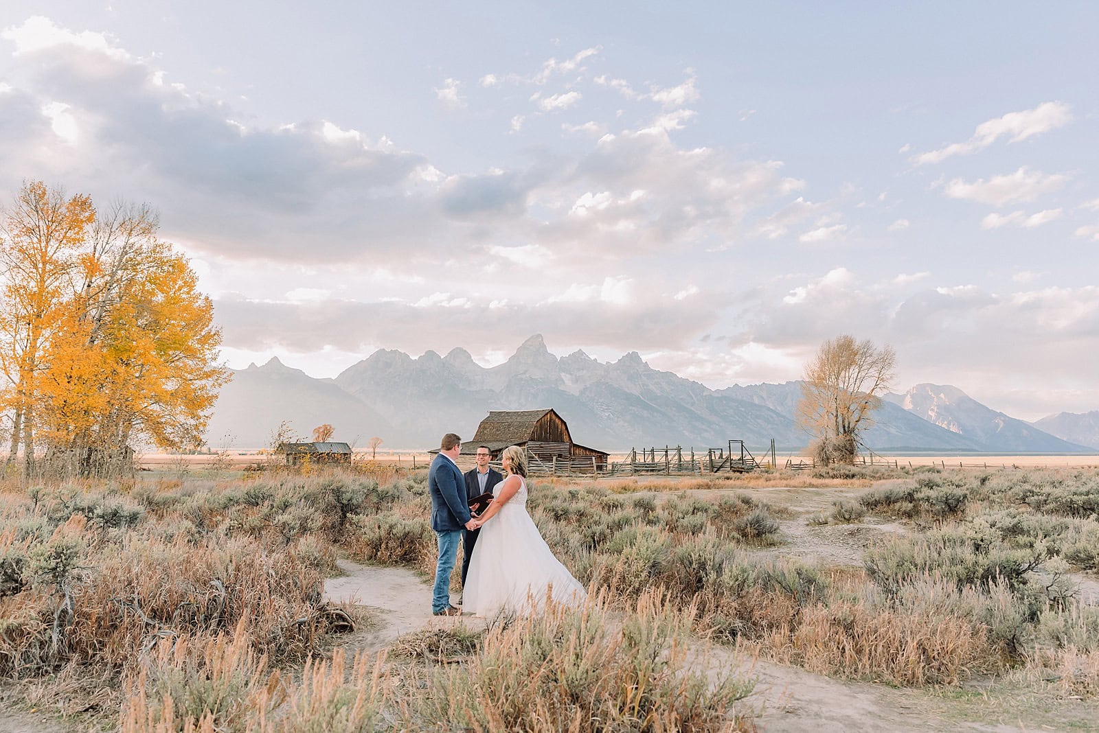 mormon row wedding wedding tips for brides small wedding jackson hole jackson hole wedding elopement packages elope in jackson hole wyoming jackson hole elopement photographer micro wedding jackson hole Fall Jackson Hole Elopement