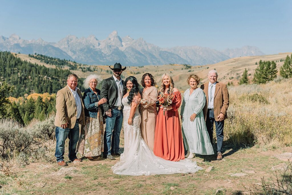 Fall Micro Wedding and Portraits grand teton elopement photographer jackson hole elopement wedding ceremony tips micro wedding jackson hole Jackson Hole fall wedding Fall wedding in Wyoming Romantic fall elopement in the Tetons