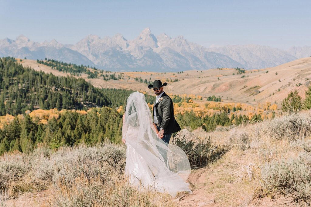 Fall Micro Wedding and Portraits grand teton elopement photographer jackson hole elopement wedding ceremony tips micro wedding jackson hole Jackson Hole fall wedding Fall wedding in Wyoming Romantic fall elopement in the Tetons