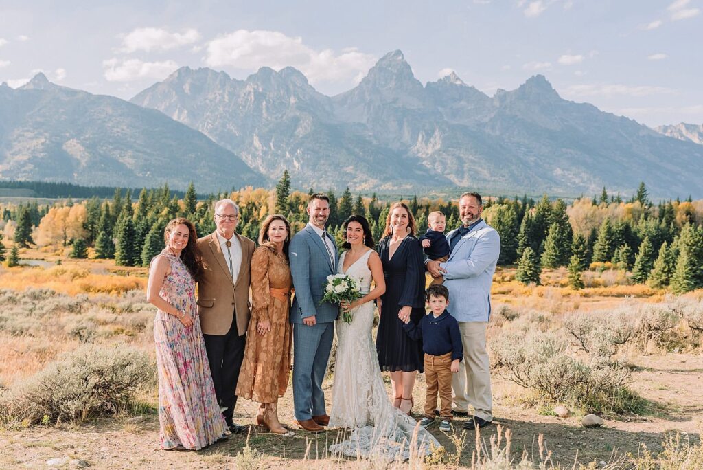 Jackson Family Wedding Portraits traditional wedding ideas grand teton elopement photographer jackson hole wedding photographers ceremony locations