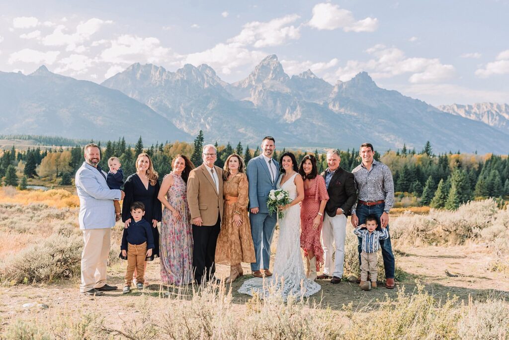 Jackson Family Wedding Portraits traditional wedding ideas grand teton elopement photographer jackson hole wedding photographers ceremony locations fall wedding ideas outdoor wedding