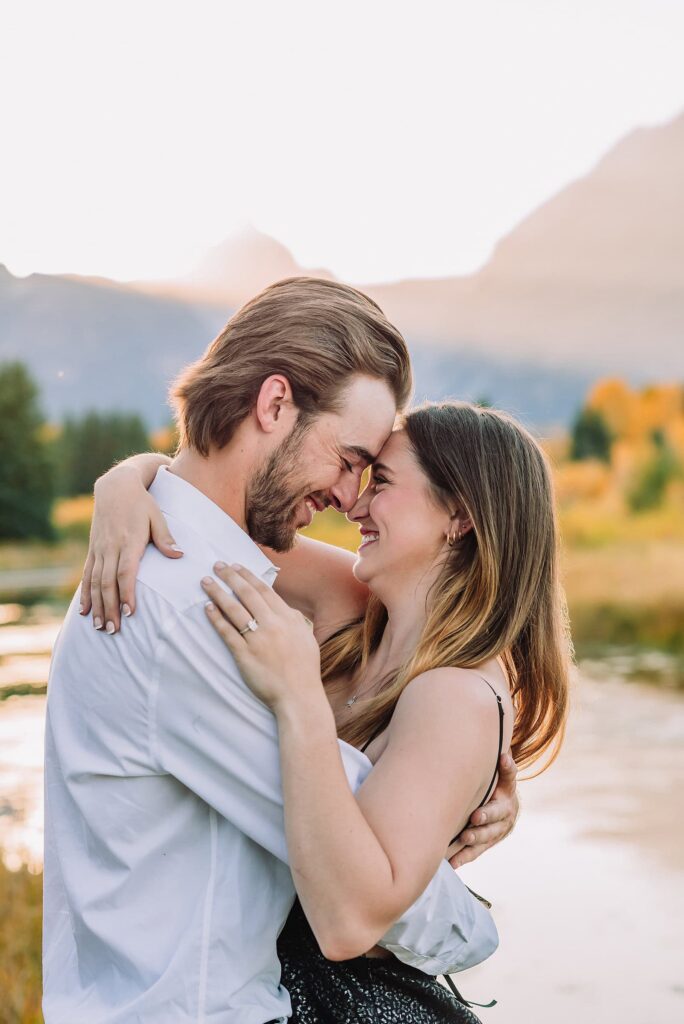 grand teton engagement photographer jackson hole engagement photographer engagement photo ideas spring summer engagement photo ideas grand teton engagement photos anniversary photos jackson hole photographer poses for couples
