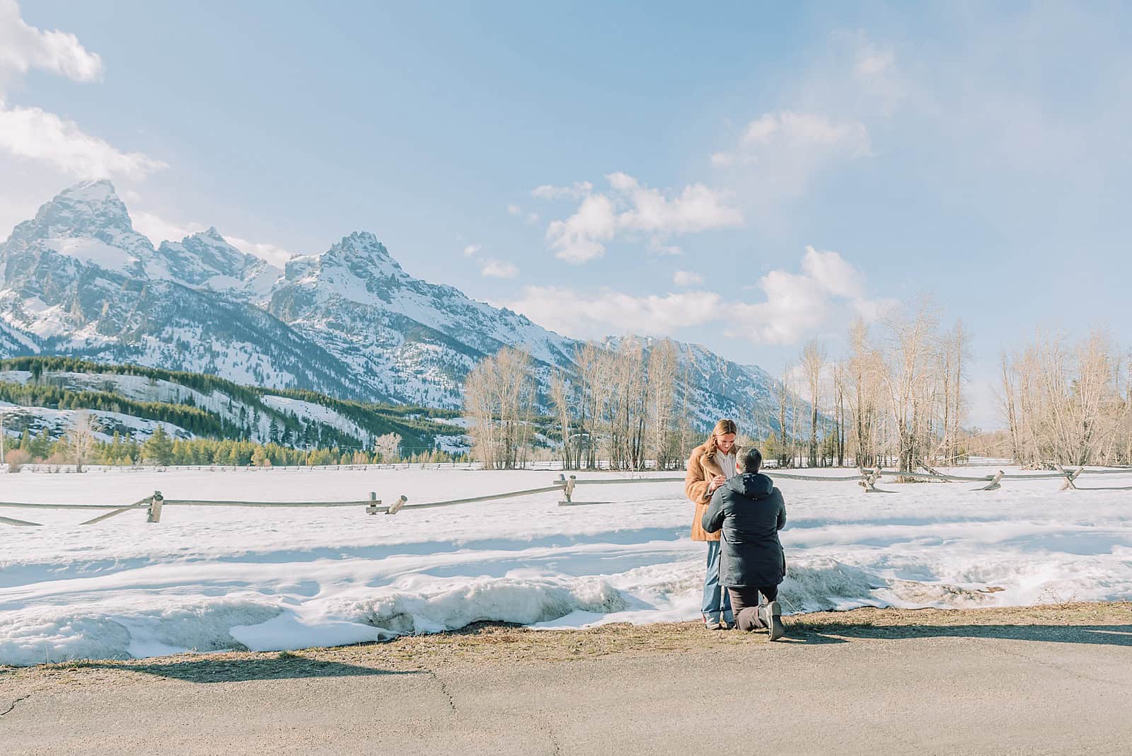 grand teton engagement photos anniversary photos jackson hole photographer poses for couples spring jackson hole proposal