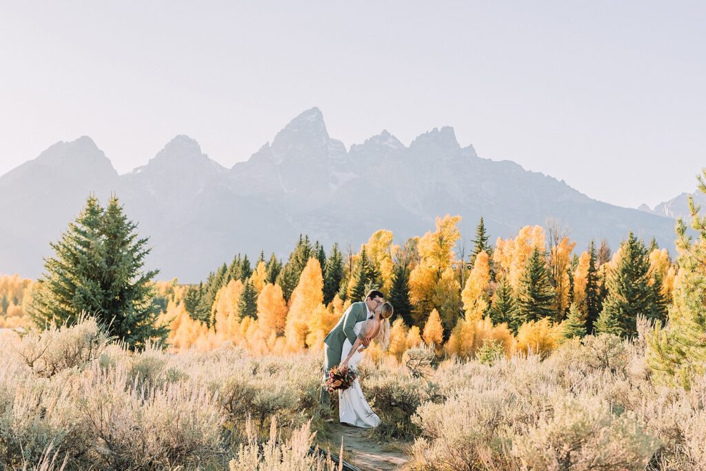 Schwabacher Landing Wedding Portraits