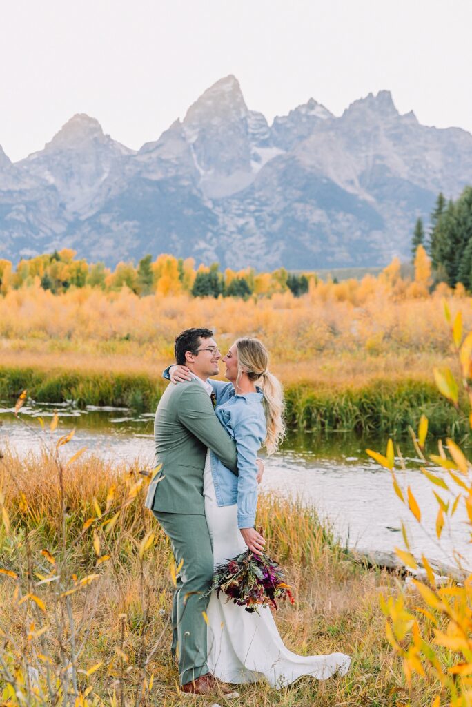 Schwabacher Landing Wedding Portraits