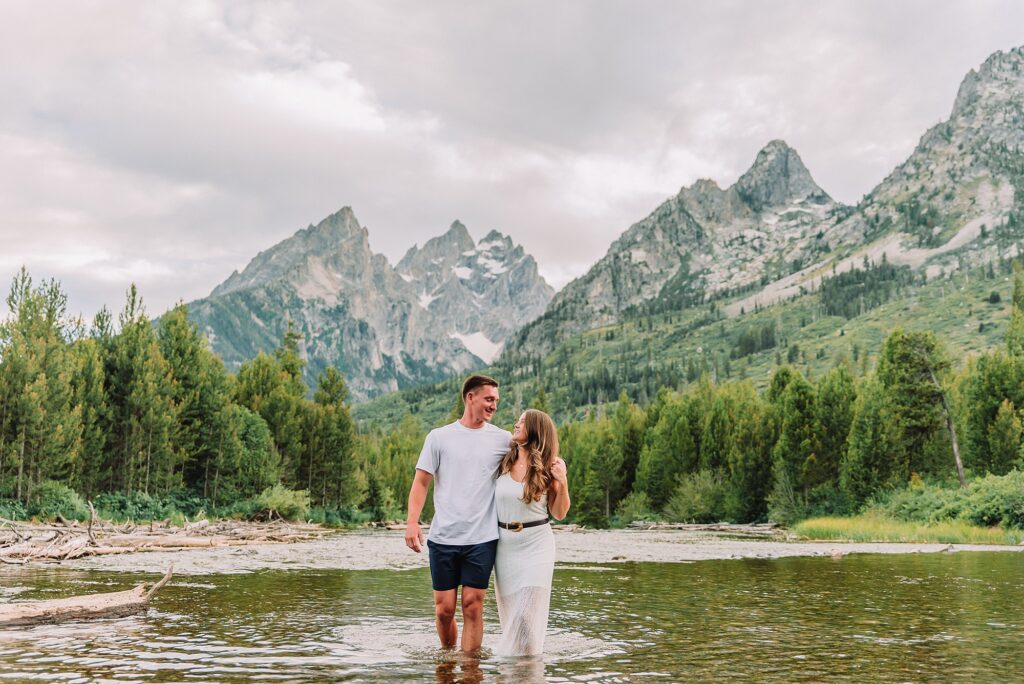 grand teton engagement photographer jackson hole engagement photographer engagement photo ideas spring summer engagement photo ideas grand teton engagement photos anniversary photos jackson hole photographer poses for couples spring jackson hole proposal