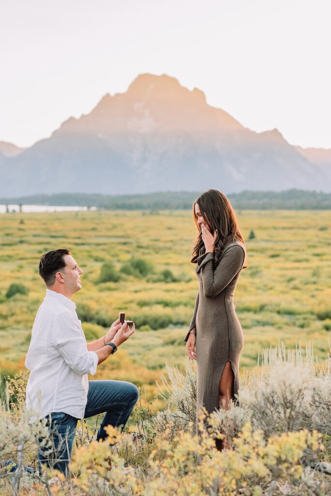 grand teton engagement photographer jackson hole engagement photographer engagement photo ideas spring summer engagement photo ideas grand teton engagement photos anniversary photos jackson hole photographer poses for couples spring jackson hole proposal