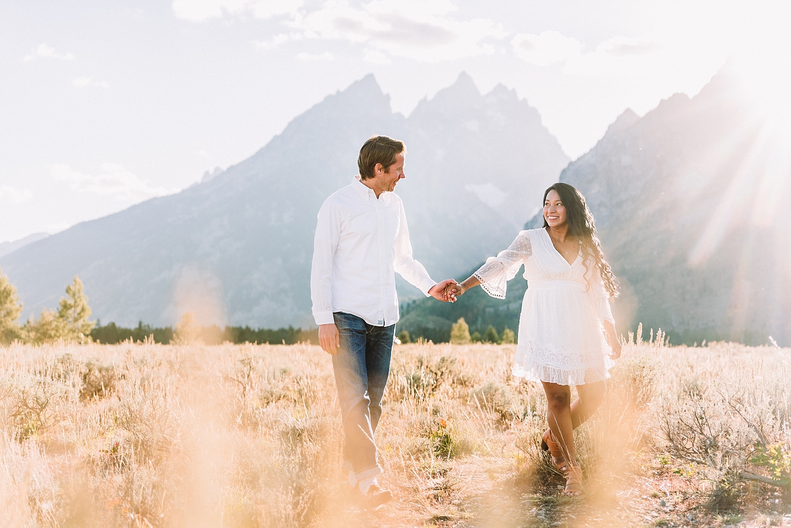 grand teton engagement photographer jackson hole engagement photographer engagement photo ideas spring summer engagement photo ideas grand teton engagement photos anniversary photos jackson hole photographer poses for couples spring jackson hole proposal