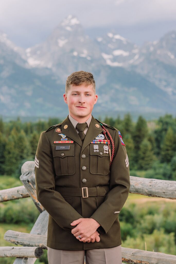 wedding couple poses eloping in jackson hole wyoming small wedding jackson hole summer wedding in grand teton national park snake river overlook wedding ceremony jackson hole wedding photographers blacktail ponds overlook