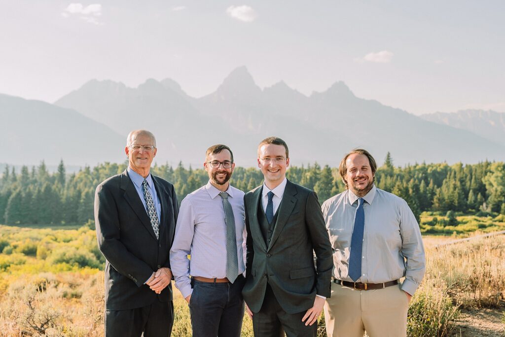 Grand Teton National Park intimate wedding ceremony Blacktail Ponds Overlook elopement photography vegan wedding cupcakes Wyoming baker dispersed ceremony permit Grand Teton wedding