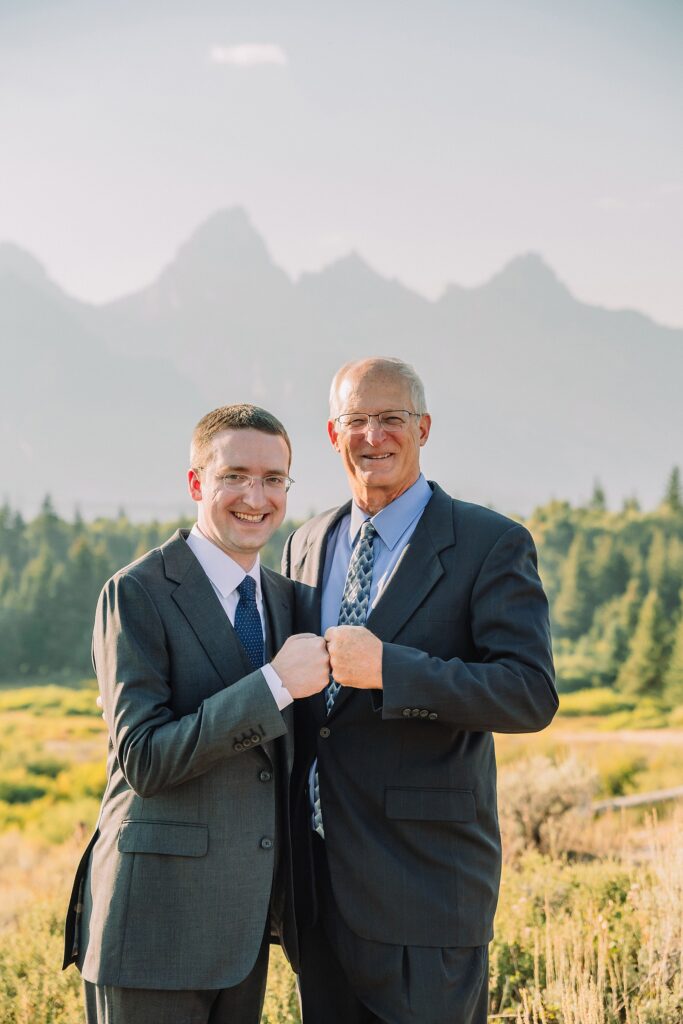 Jackson Hole Wedding Photographer Grand Teton National Park intimate wedding ceremony Blacktail Ponds Overlook elopement photography dispersed ceremony permit Grand Teton wedding