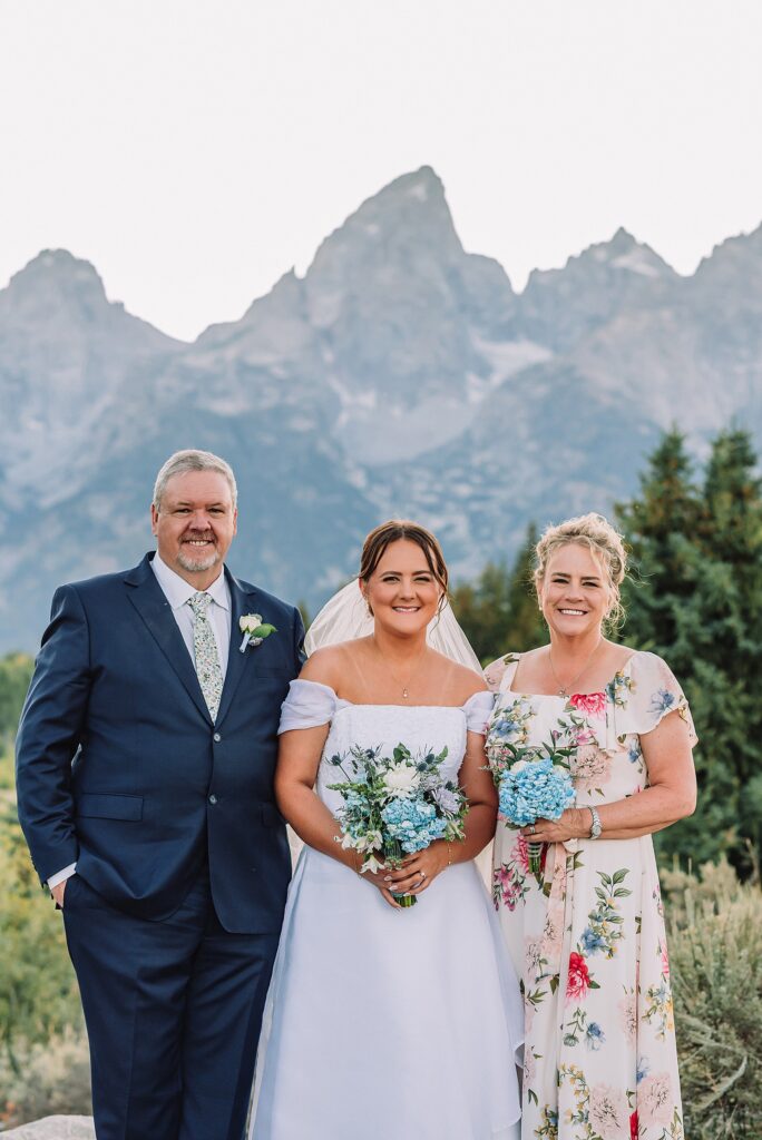 intimate Jackson Hole wedding photography Schwabacher Landing wedding portraits Jackson Hole destination wedding photographer golden hour Schwabacher Landing couples photos Grand Teton elopement photography session