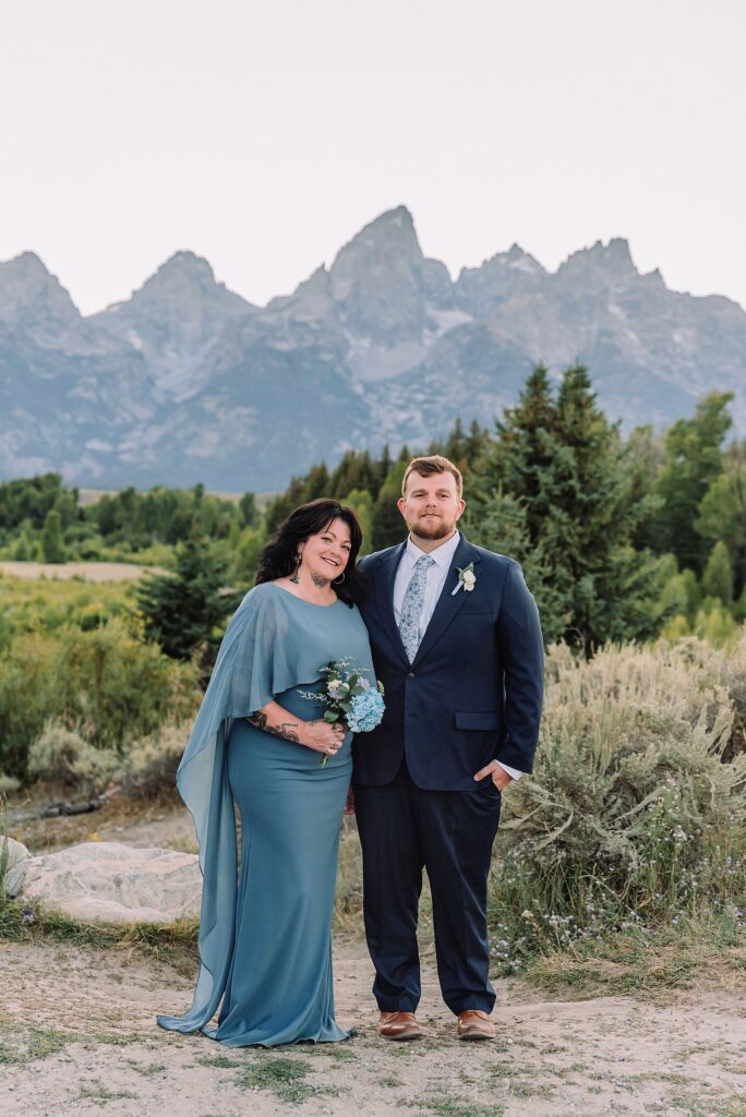 intimate Jackson Hole wedding photography Schwabacher Landing wedding portraits Jackson Hole destination wedding photographer golden hour Schwabacher Landing couples photos Grand Teton elopement photography session