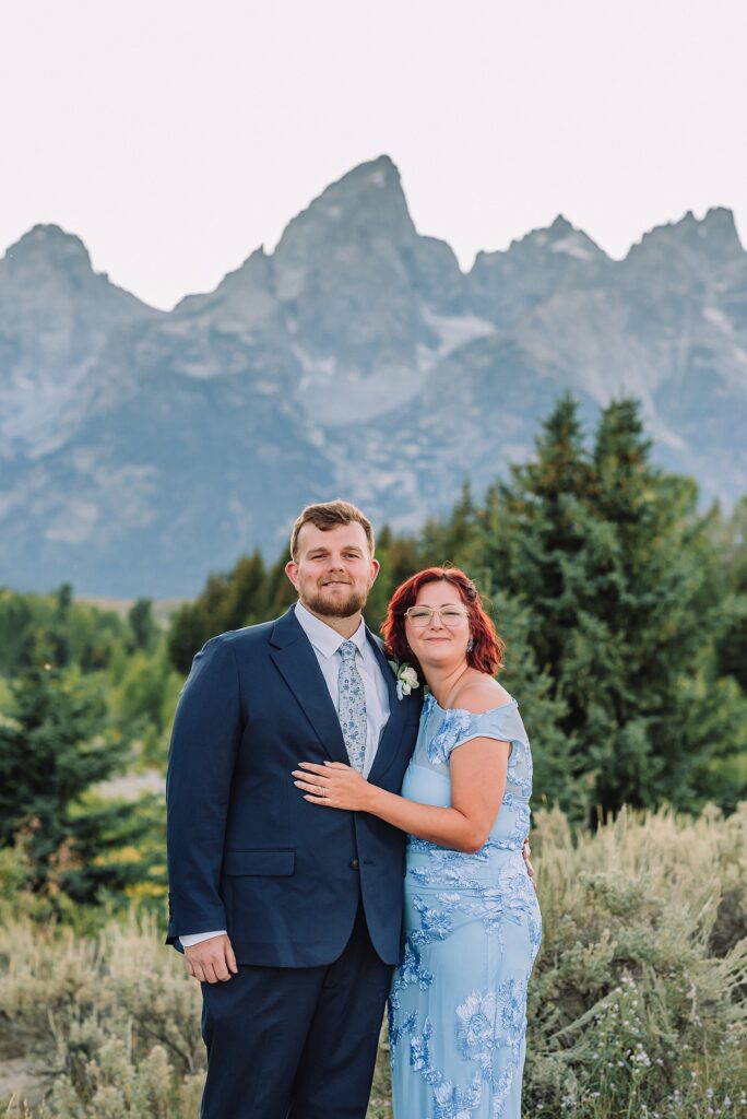intimate Jackson Hole wedding photography Schwabacher Landing wedding portraits Jackson Hole destination wedding photographer golden hour Schwabacher Landing couples photos Grand Teton elopement photography session