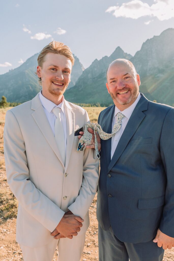 Cathedral View Turnout elopement ceremony Grand Teton National Park bride on horse Grand Teton elopement couple running down road Grand Teton elopement Jackson Hole micro wedding photographer how to get married in grand teton national park western wedding at Cathedral View Turnout horses in western wedding jackson hole