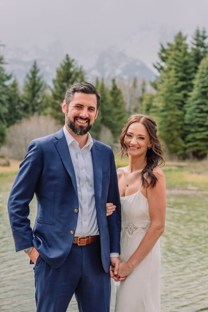 grand teton vow renewal at schwabacher landing spring mountain vow renewal photography jackson hole vow renewal photographer schwabacher landing spring vow renewal ceremony Jackson Hole elopement photographer