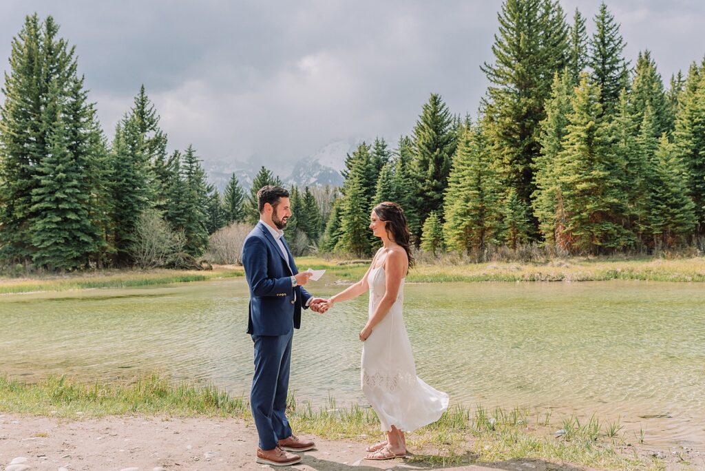 grand teton vow renewal at schwabacher landing spring mountain vow renewal photography jackson hole vow renewal photographer schwabacher landing spring vow renewal ceremony Jackson Hole elopement photographer