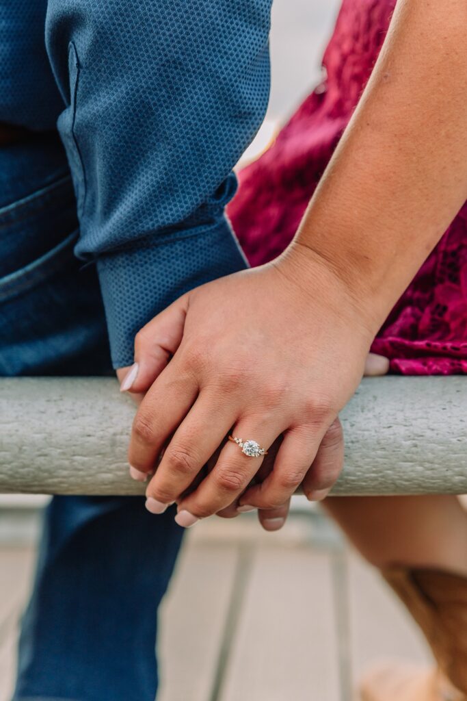 Yellowstone engagement photos at Castle Geyser Old Faithful Inn engagement session Upper Geyser Basin engagement photography Yellowstone hot springs engagement session Yellowstone Engagement Photographer