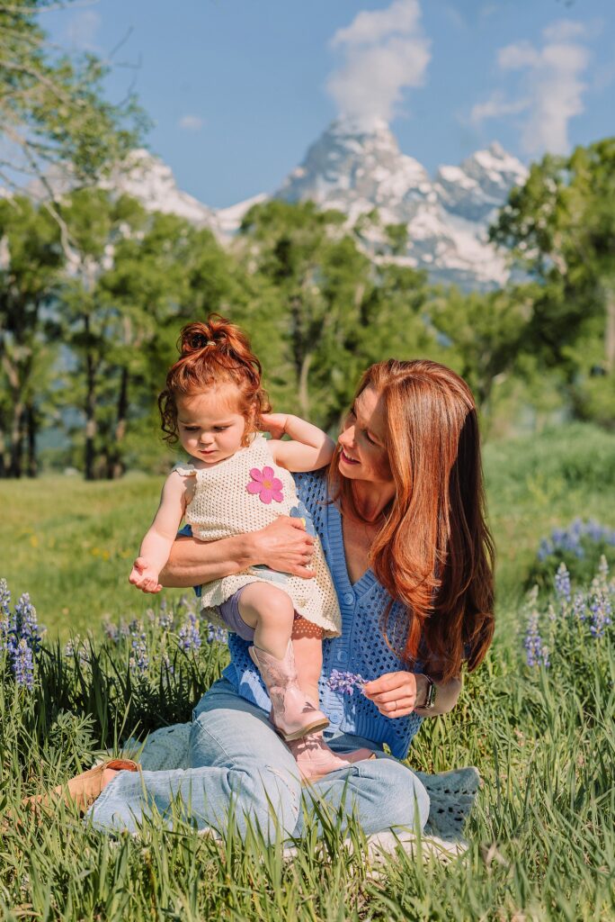 Grand Tetons family photography June Mormon Row lupine family session Jackson Hole family photographer summer Grand Tetons family photos with kids western family photoshoot Grand Tetons